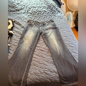 Maurices Dark Blue Boot Cut Jeans